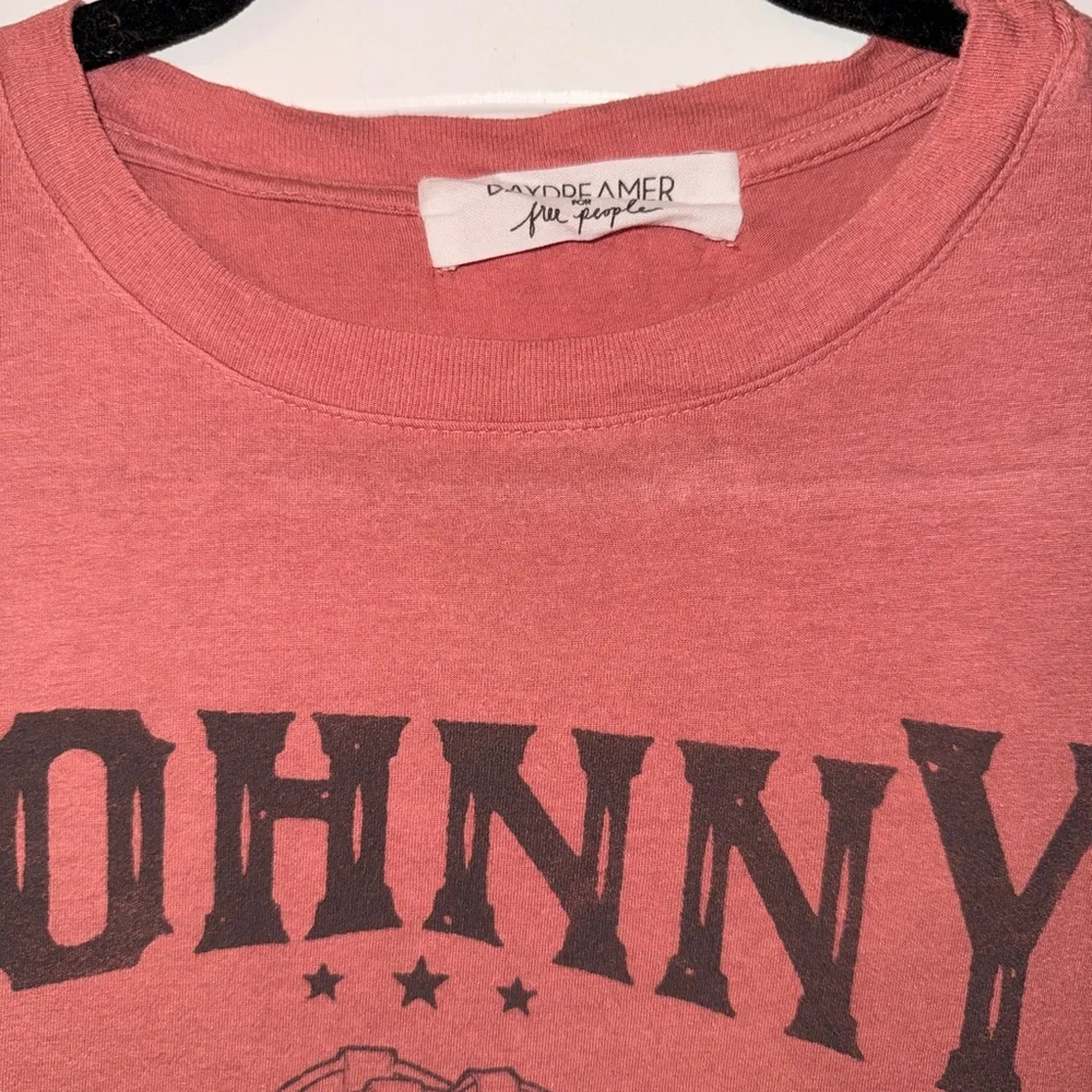 Free People Johnny Cash Graphic Tee - Rust - Picture 2 of 5